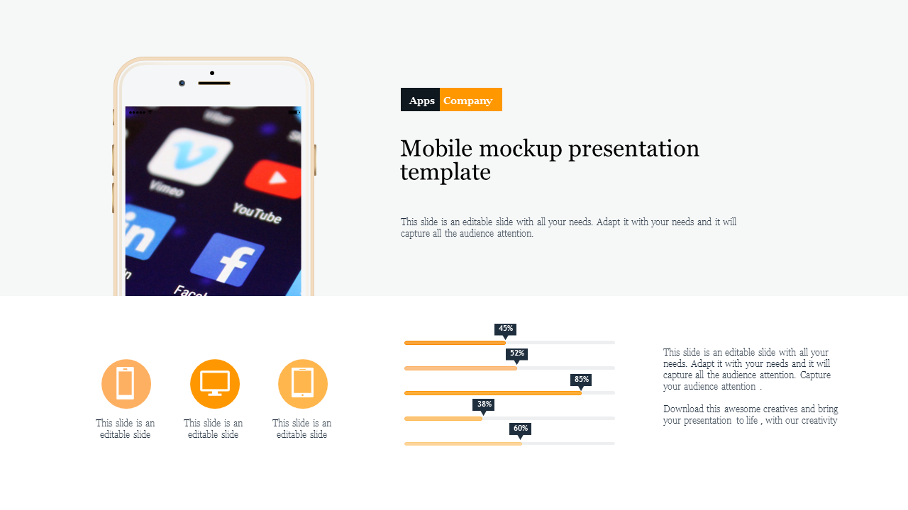 Mockup presentation template